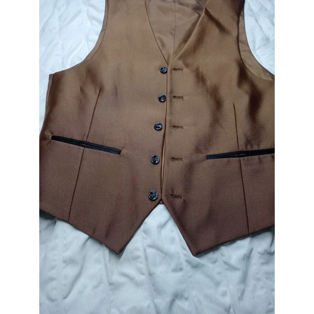 LORENZO BRUNO gold vest 36S